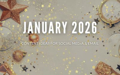 January 2026 content ideas