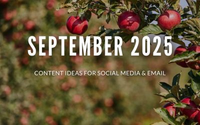September 2025 Content Ideas