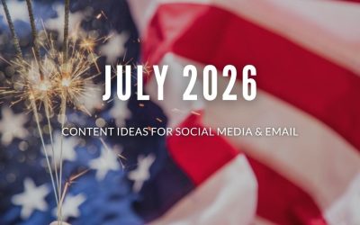 July 2026 Content Calendar